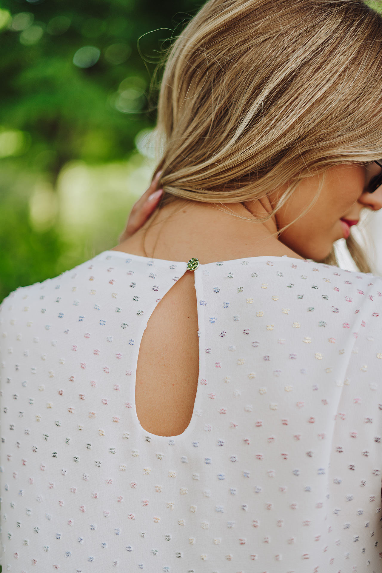 Ruffled blouse