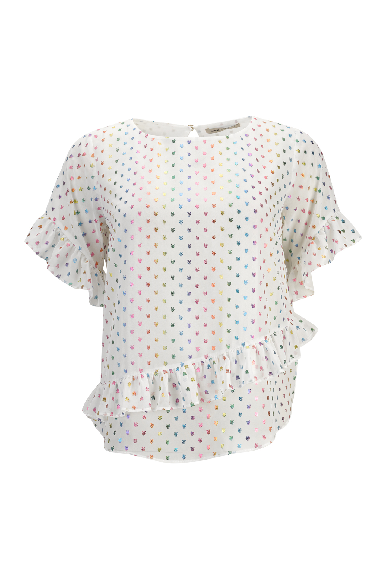 Ruffled blouse