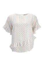 Ruffled blouse