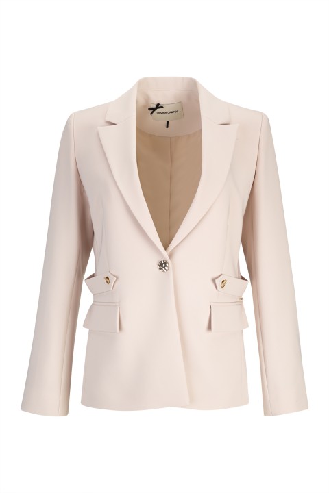 Classic-fit blazer