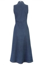 Long denim dress