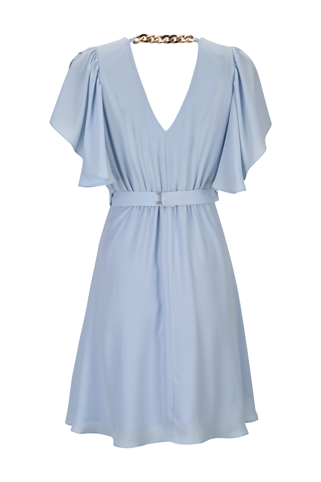Robe chaîne dorée