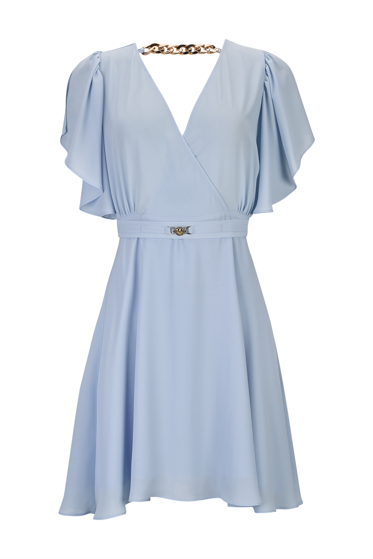 Robe chaîne dorée