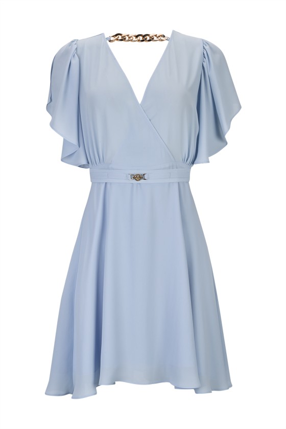 Robe chaîne dorée