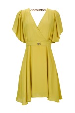 Gold chain dress