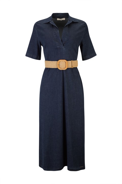 Vestido comprido de algod�o