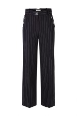 Pinstriped trousers