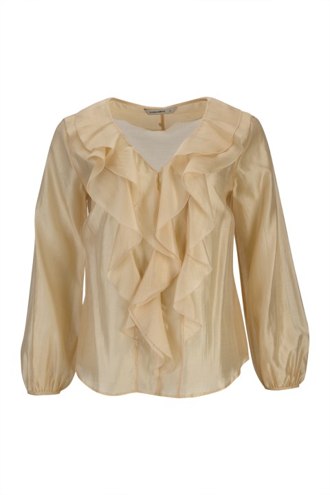 Atelier blouse with front ruffles Atelier blouse with front ruffles