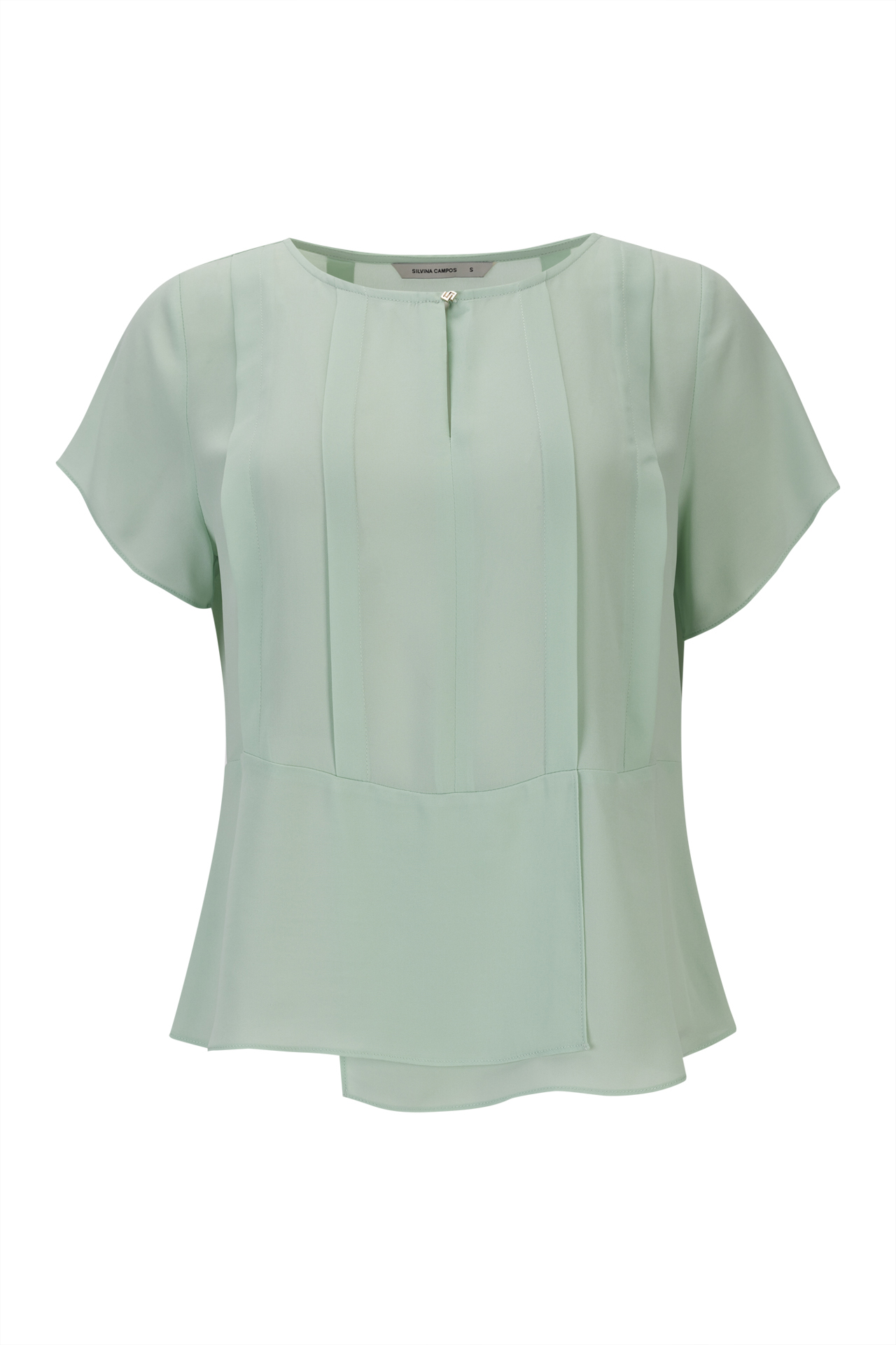 Pleated tunic