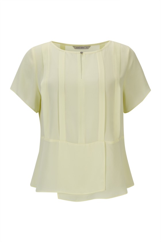 Pleated tunic