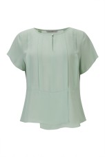 Pleated tunic