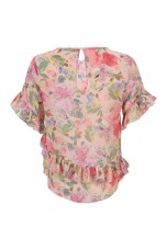 Ruffled blouse