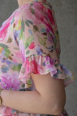 Ruffled blouse