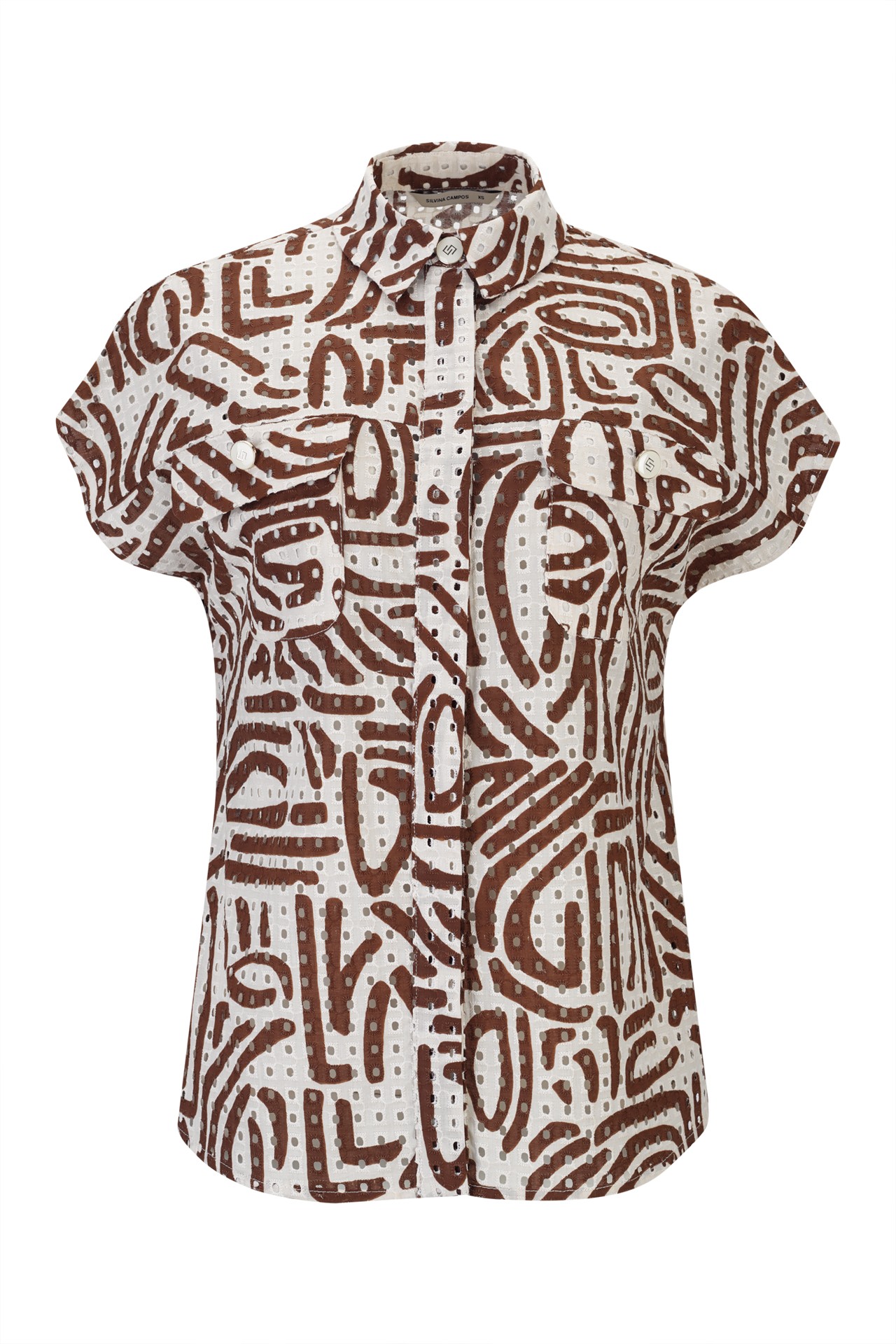 Blouse ethnique en coton
