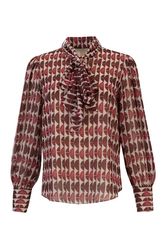 Tunic with a bow