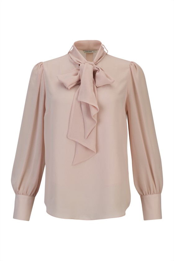 Tunic with a bow