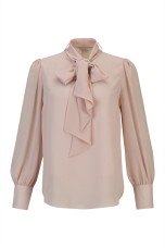 Tunic with a bow