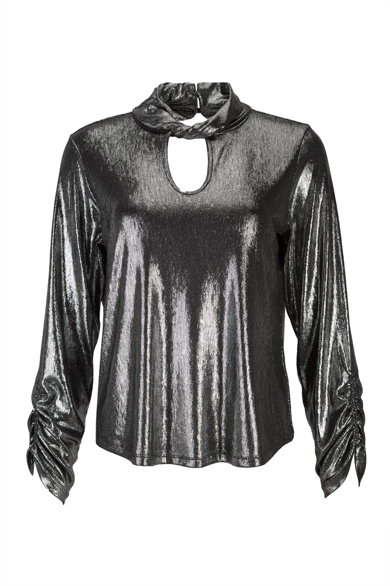 Camisola gola torcida