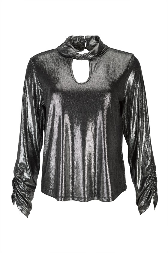 Camisola gola torcida
