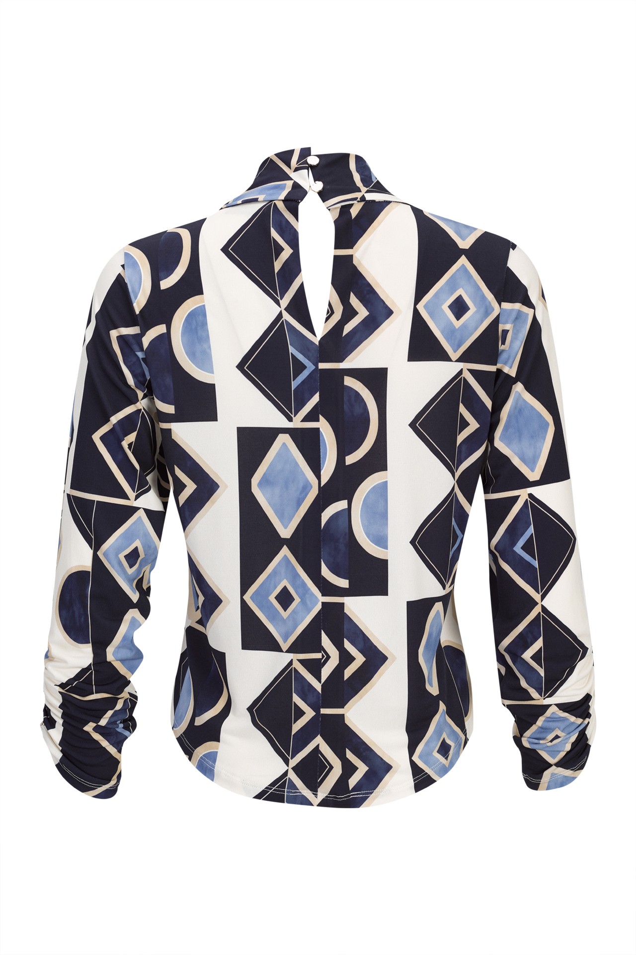 Twisted collar sweater