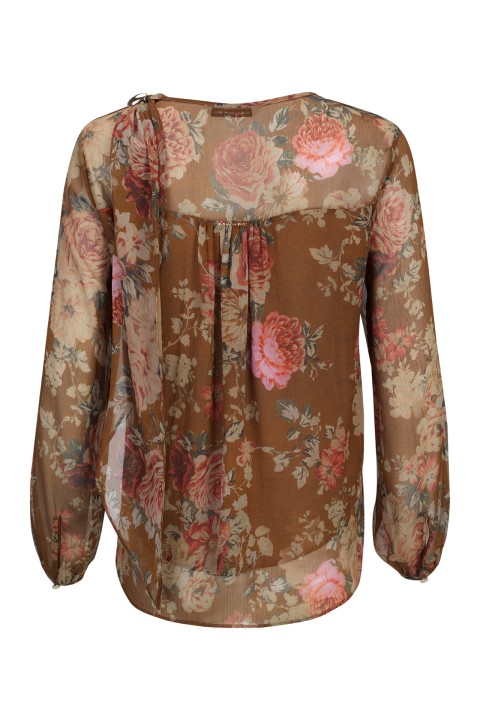 Adjustable scarf tunic