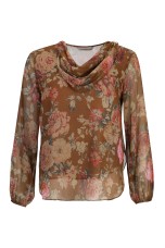 Adjustable scarf tunic
