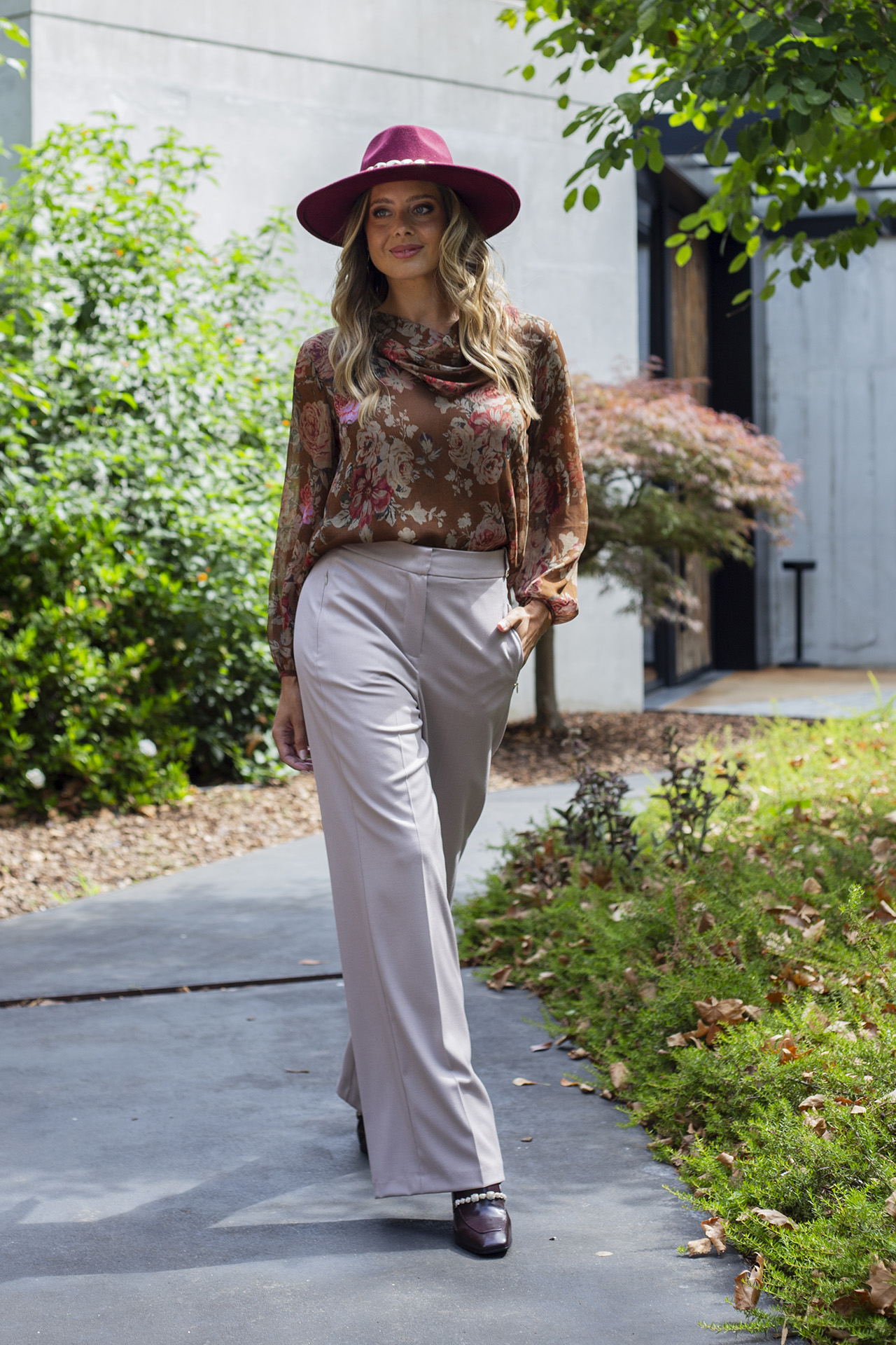Adjustable scarf tunic