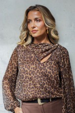 Adjustable scarf tunic