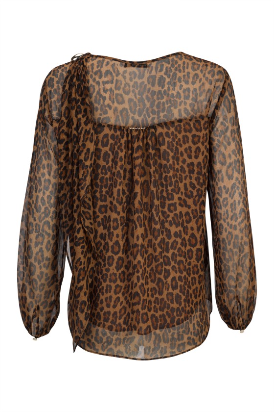 Adjustable scarf tunic
