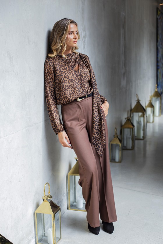 Adjustable scarf tunic
