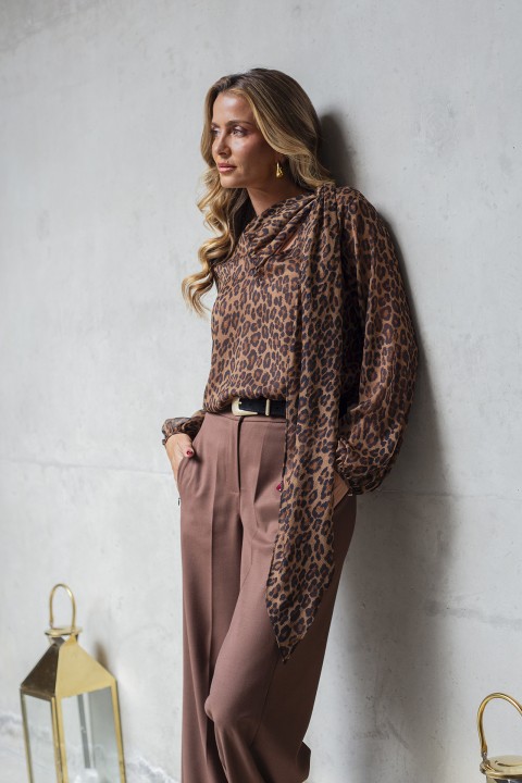 Adjustable scarf tunic