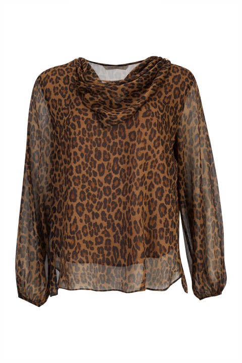 Adjustable scarf tunic