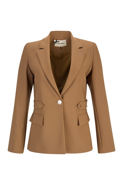 Classic-fit blazer