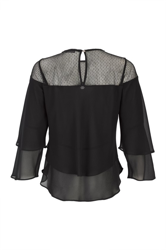 Ruffled tunic
