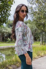 Ruffled tunic
