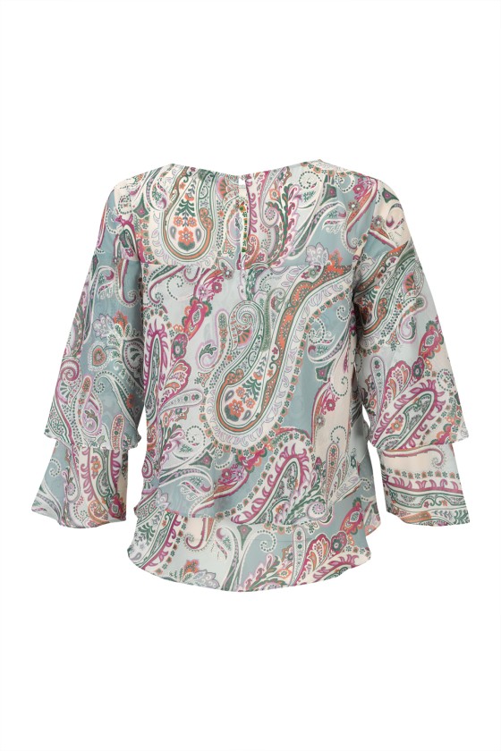 Ruffled tunic