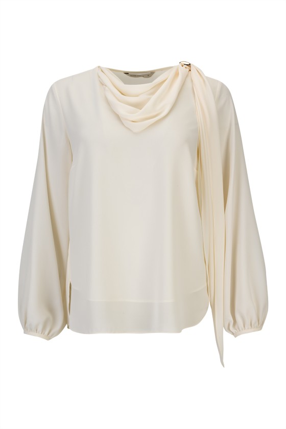 Adjustable scarf tunic