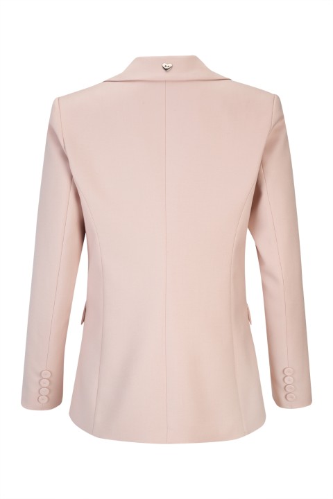 Maxi Blazer with Eyelets