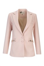 Maxi Blazer with Eyelets