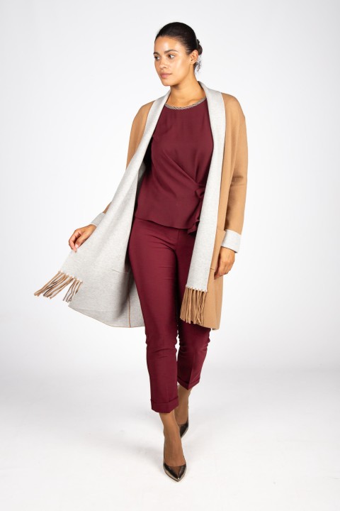 Classic slim fit trousers
