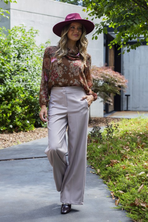 Pantalones de pierna ancha