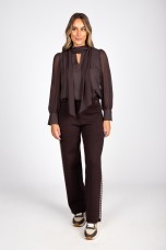 Tunic with a bow