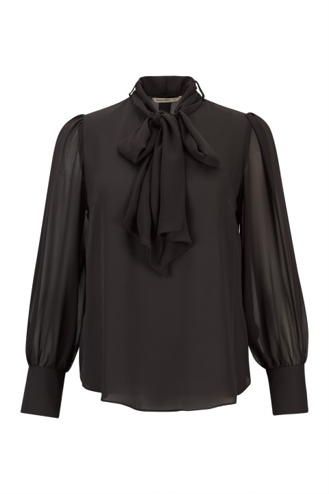 Tunic with a bow