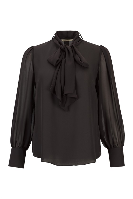 Tunic with a bow