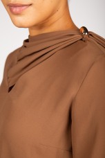 Adjustable scarf tunic