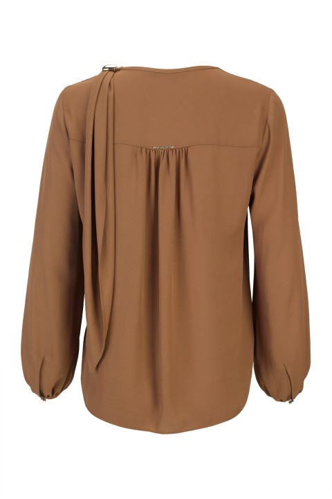 Adjustable scarf tunic