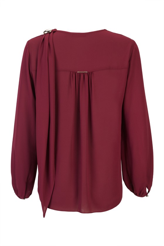 Adjustable scarf tunic