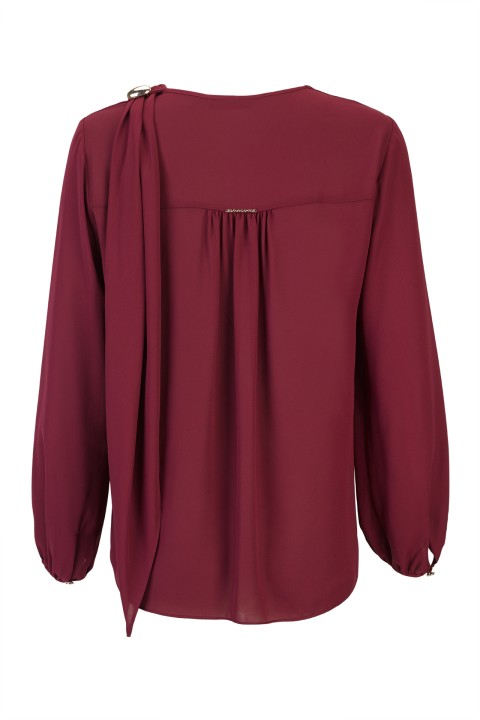 Adjustable scarf tunic