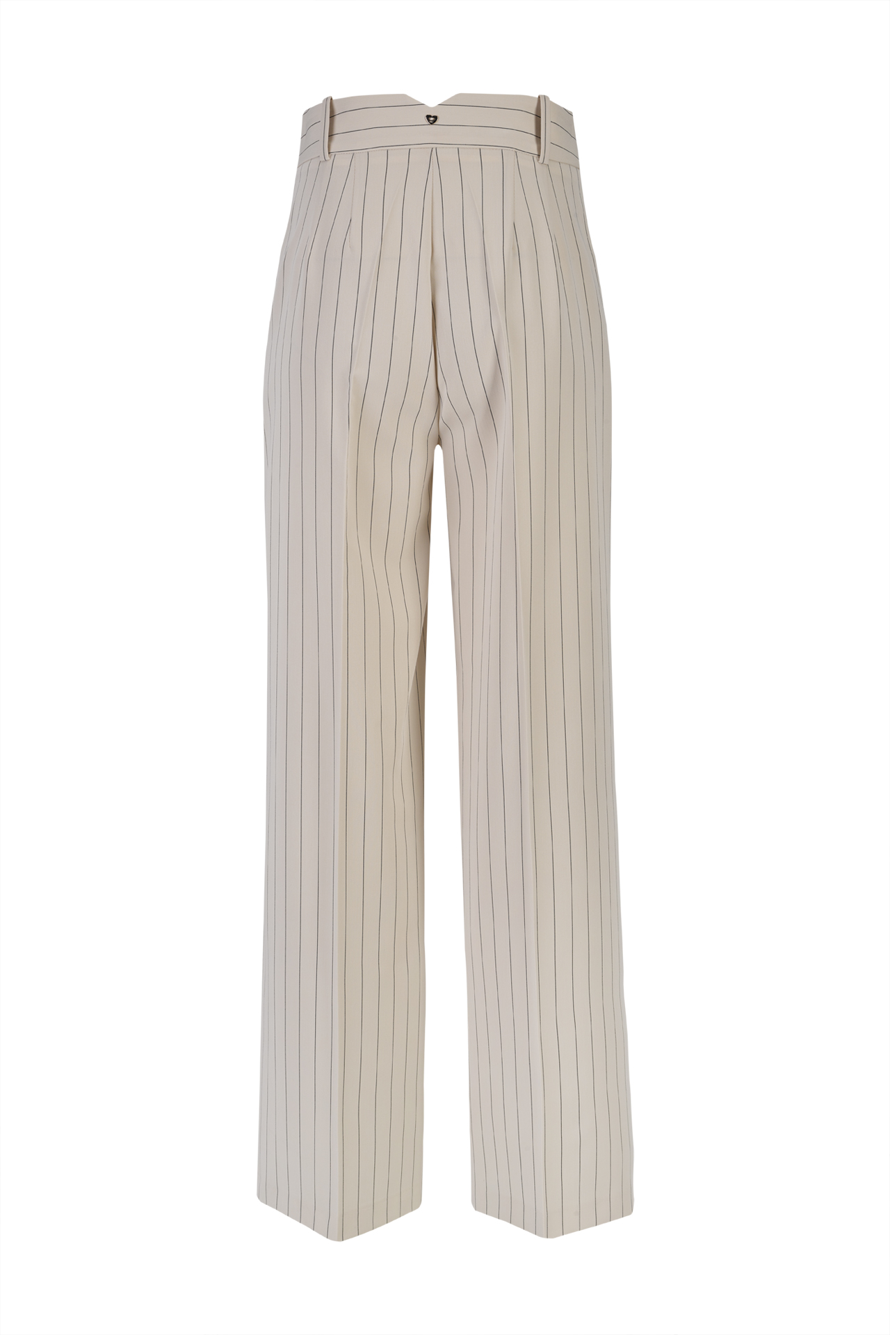 Pinstriped trousers