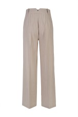 Pinstriped trousers